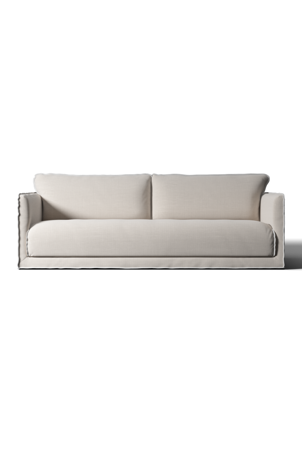 White Linen Sofa | Andrew Martin Whitecliff | Oroa.com