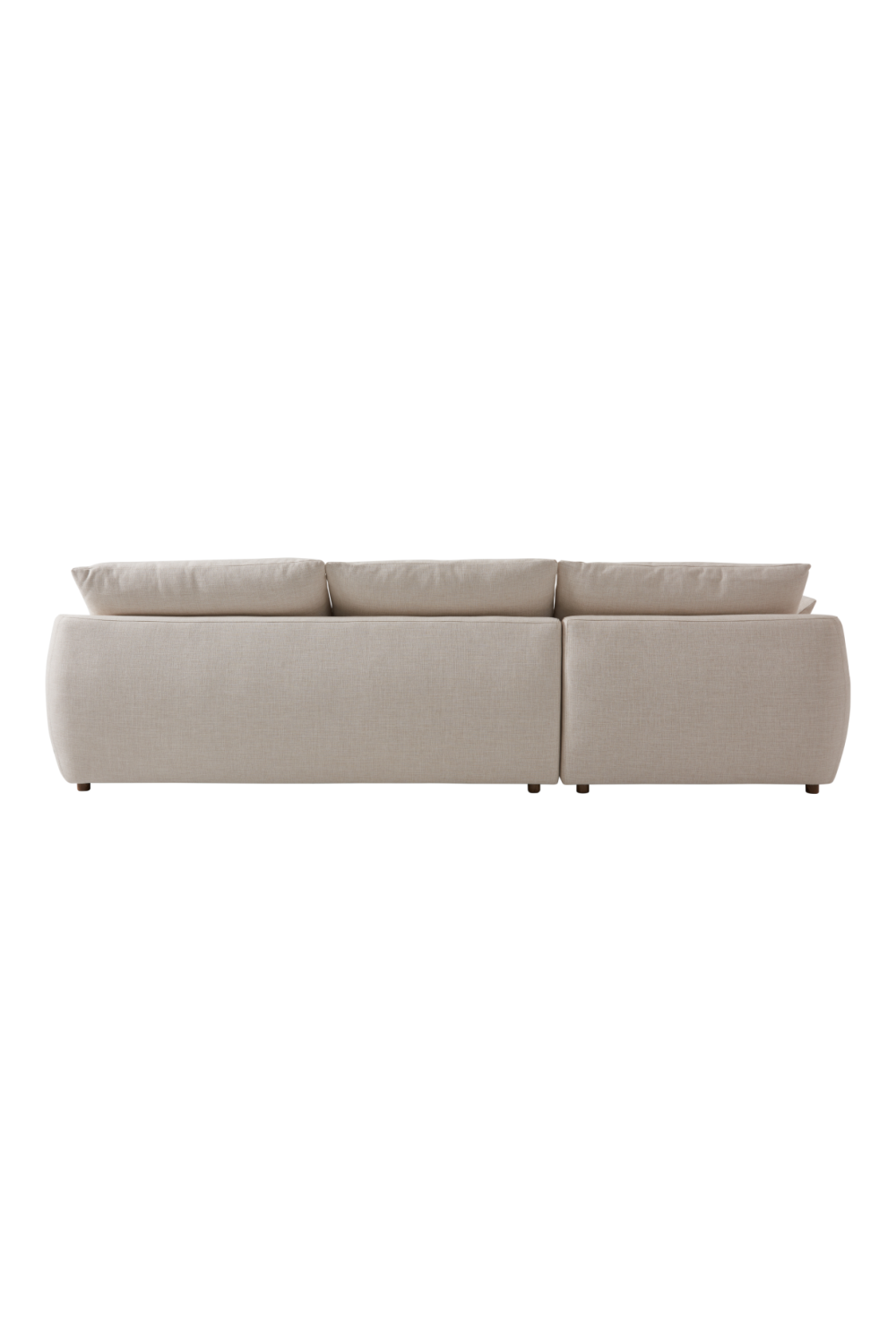 Neutral Linen Corner Sofa | Andrew Martin Fulton | Oroa.com