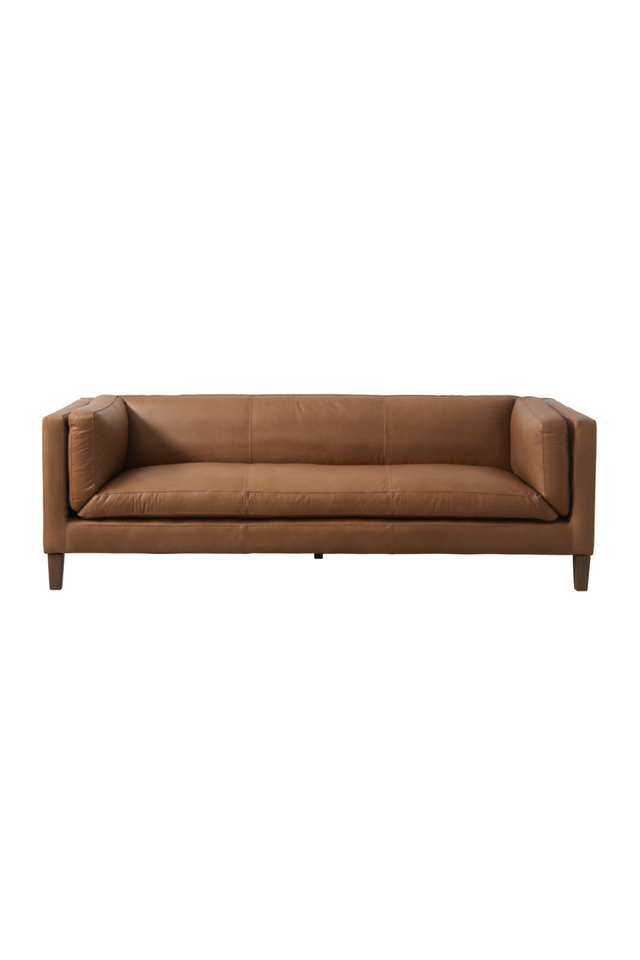 Brown Leather Sofa | Andrew Martin Morse | Oroa.com