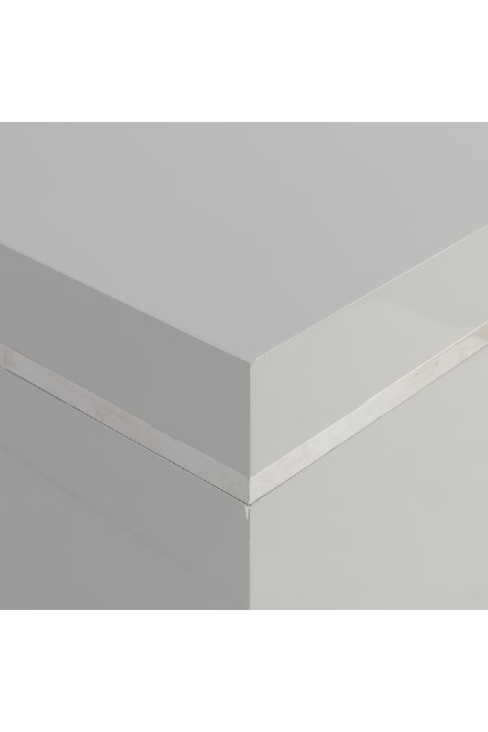 Light Gray Cube Side Table | Andrew Martin Ella | Oroatrade