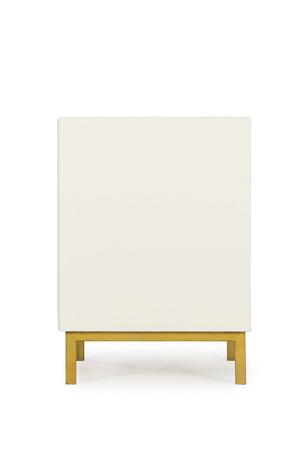 Cream Shagreen Bedside Table with Drawers | Andrew Martin | OROA
