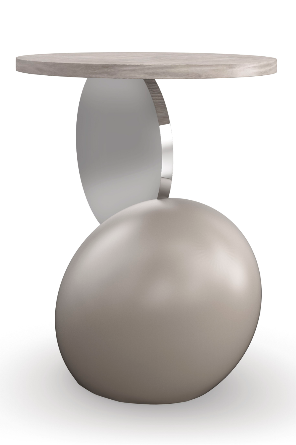 Modern Round Side Table | Andrew Martin Onyx | Oroa.com