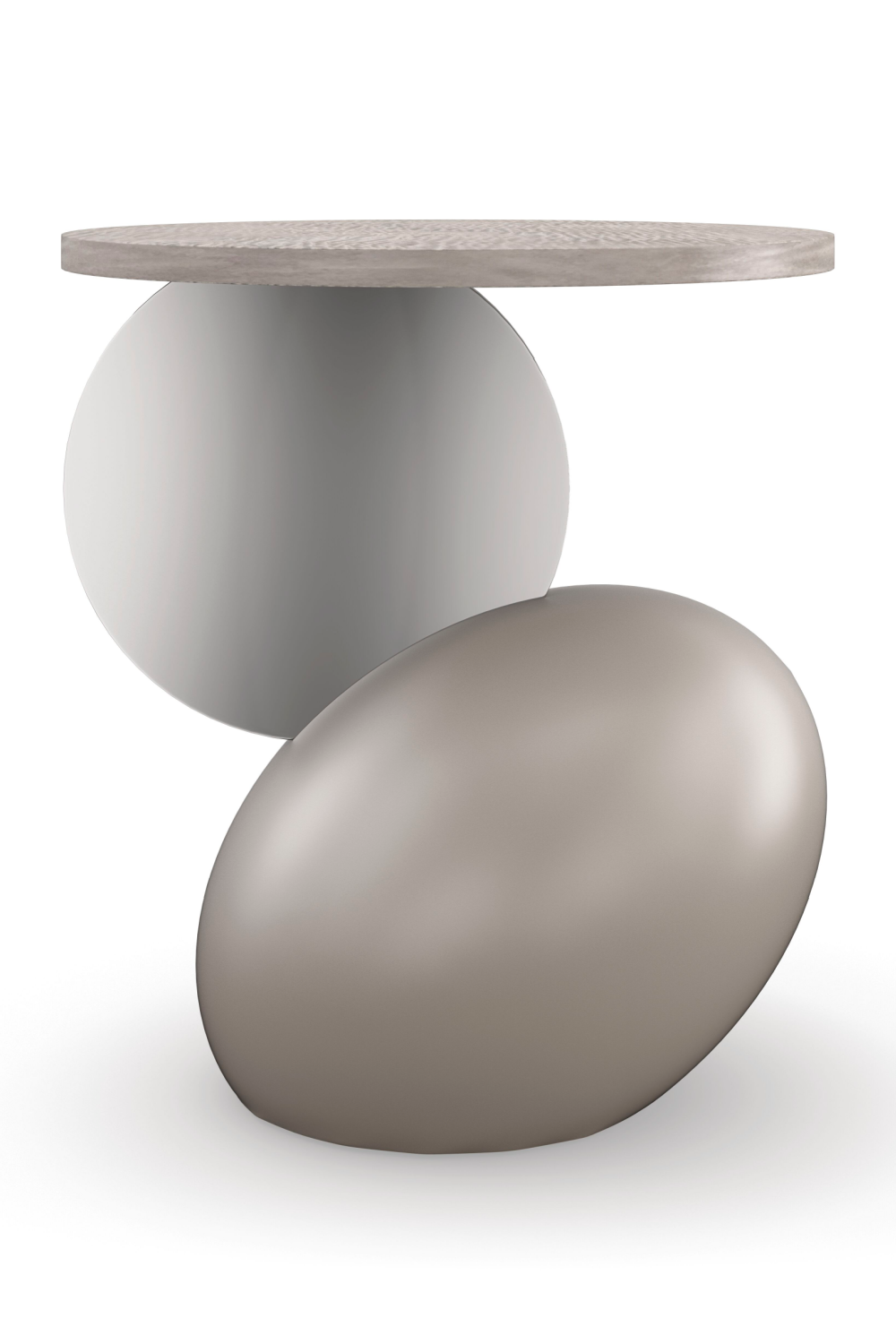 Modern Round Side Table | Andrew Martin Onyx | Oroa.com