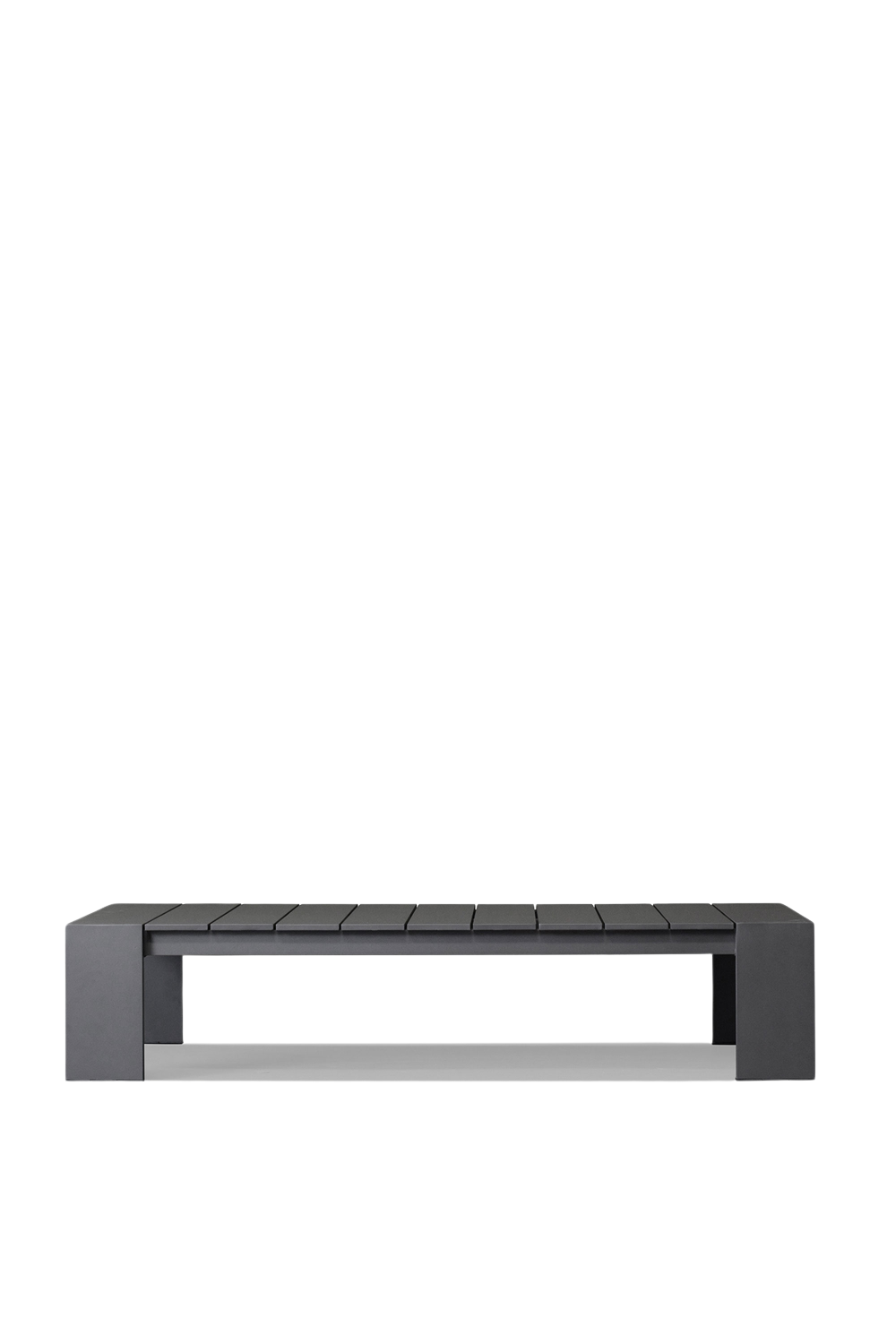 Gray Metal Outdoor Coffee Table | Andrew Martin Bora | Oroa.com