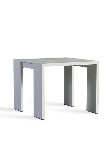 Slatted Wood Outdoor Side Table | Andrew Martin Harlyn | OROA