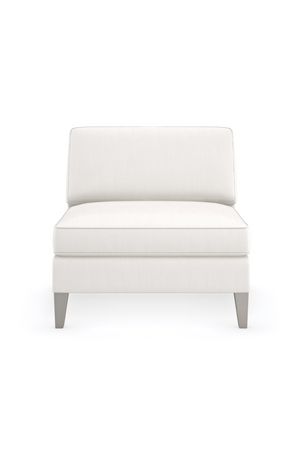 Cream Modern Loveseat | Caracole Victoria | Oroa.com