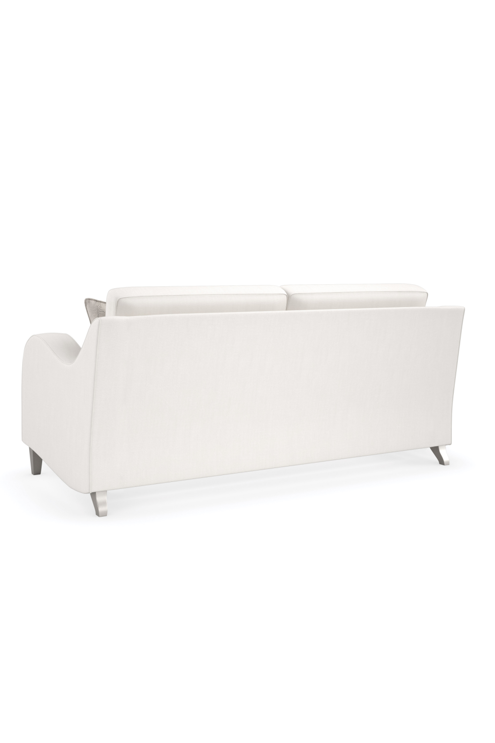 White Modern Classic Sofa | Caracole Victoria | Oroa.com