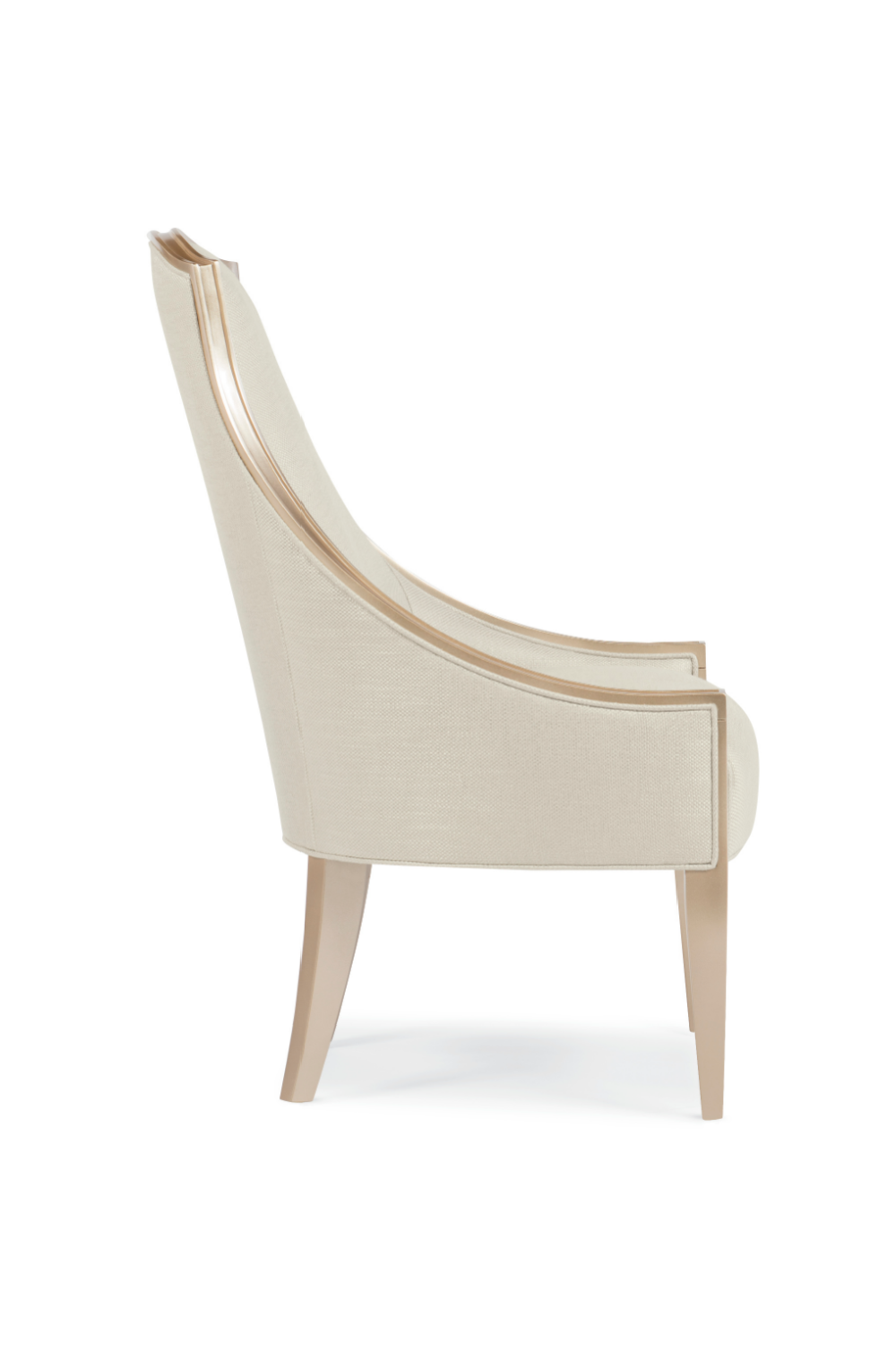 Cream Bouclé Side Chair | Caracole Adela | Oroa.com