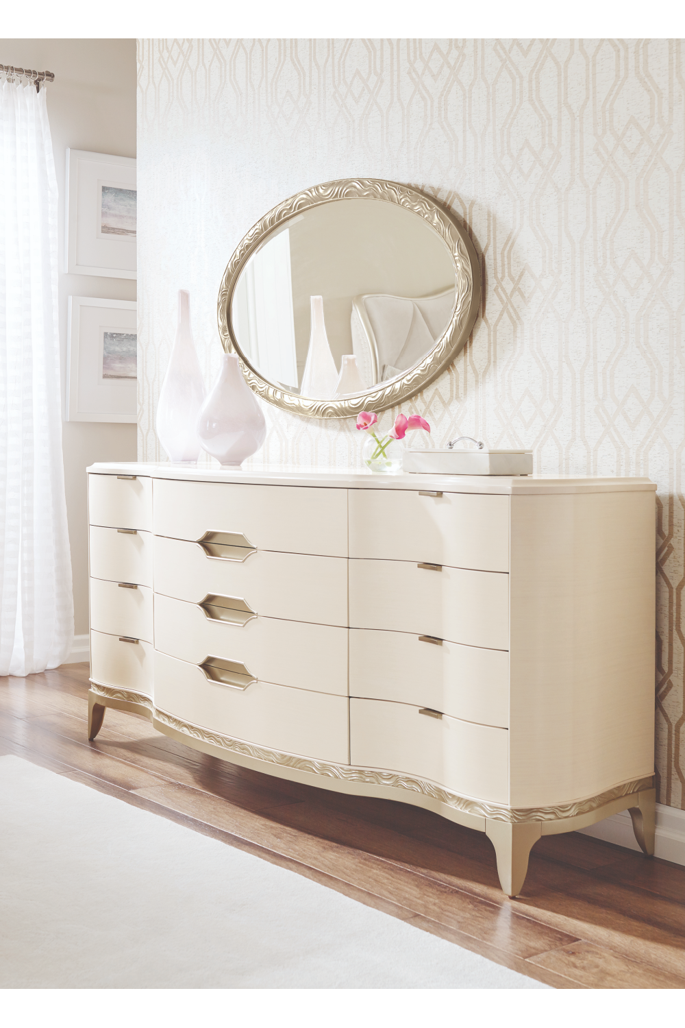 Off White Modern Dresser | Caracole Adela | Oroa.com