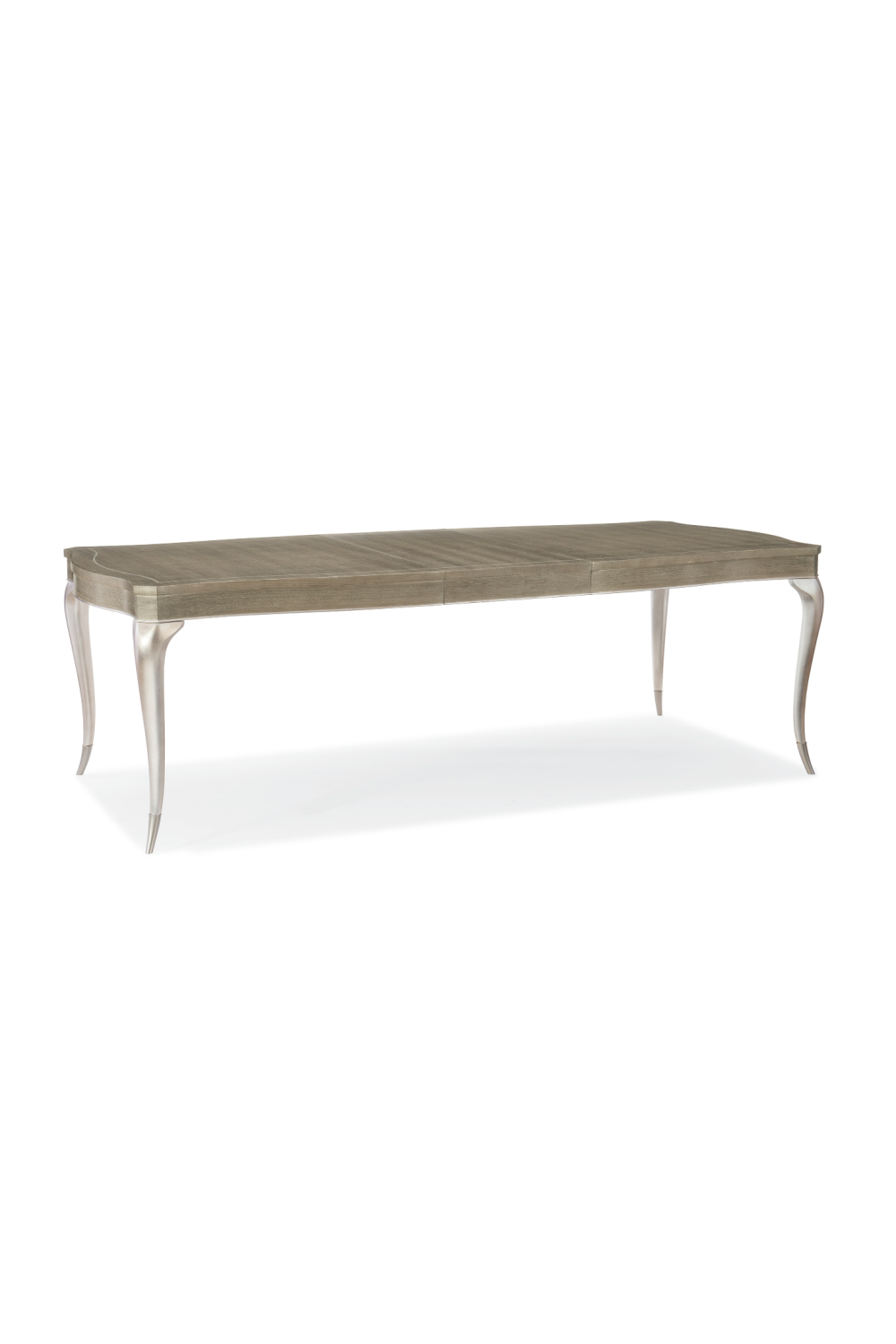 Silver Trimmed Extendable Dining Table | Caracole Avondale | Oroa.com