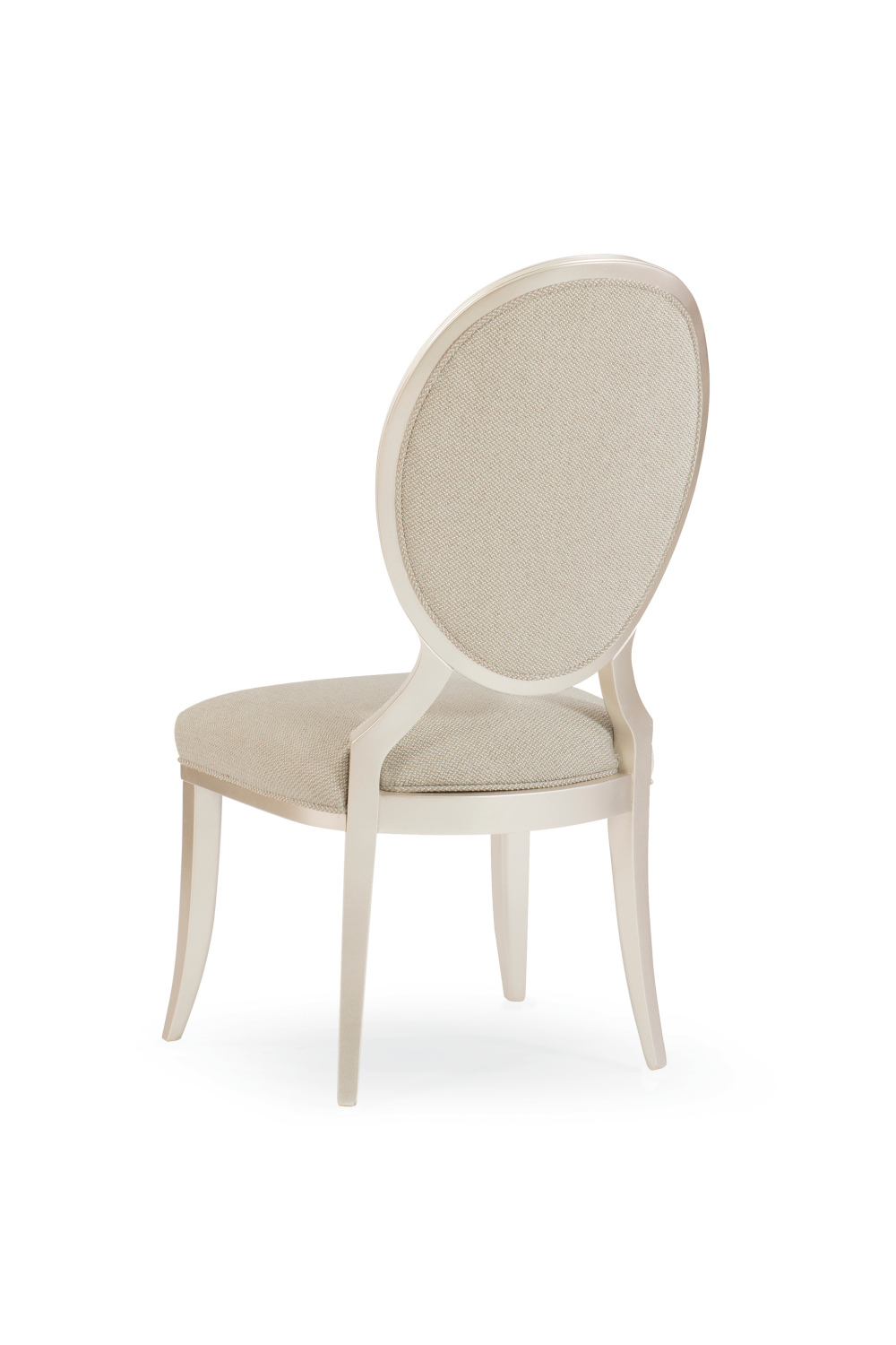 Neutral Tweed Side Chair (2) | Caracole Avondale | Oroa.com
