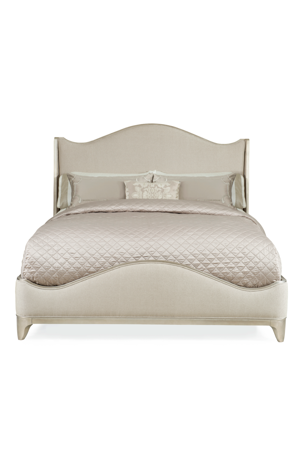 Serpentine Cream Bed | Caracole Avondale | Oroa.com