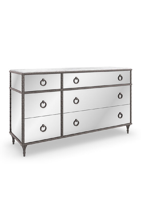 Mirrored Front Dresser | Caracole Fontainebleu | Oroa.com