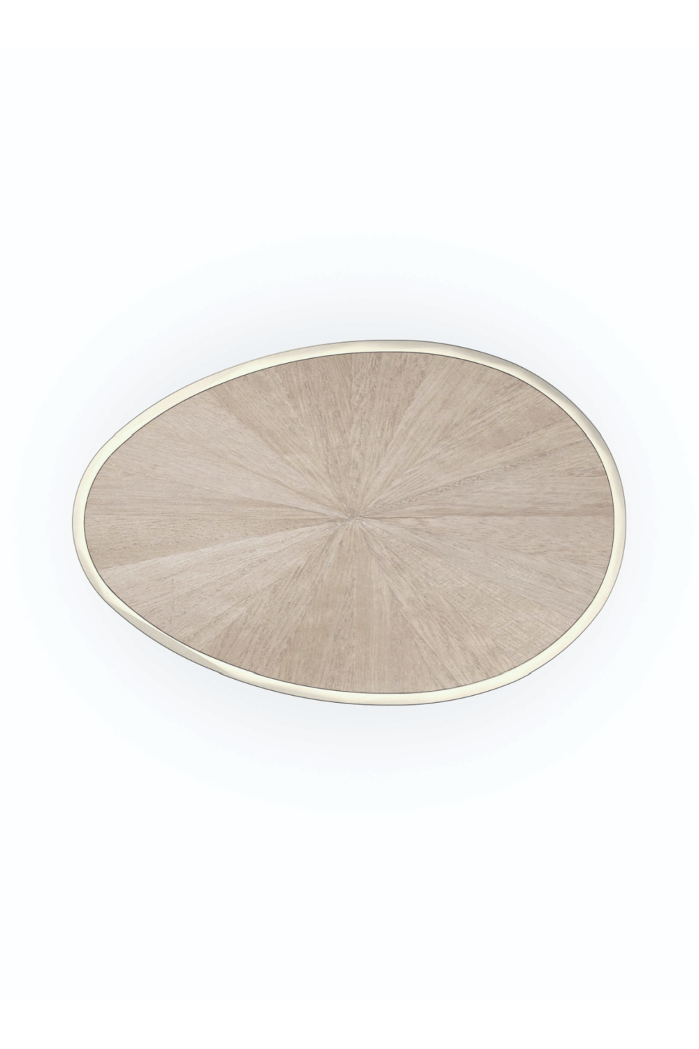 Fan Motif Oval Side Table | Caracole Spot | Oroa.com