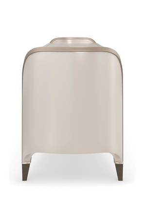 Oval Modern Media Cabinet | Caracole Valentina | Oroa.com