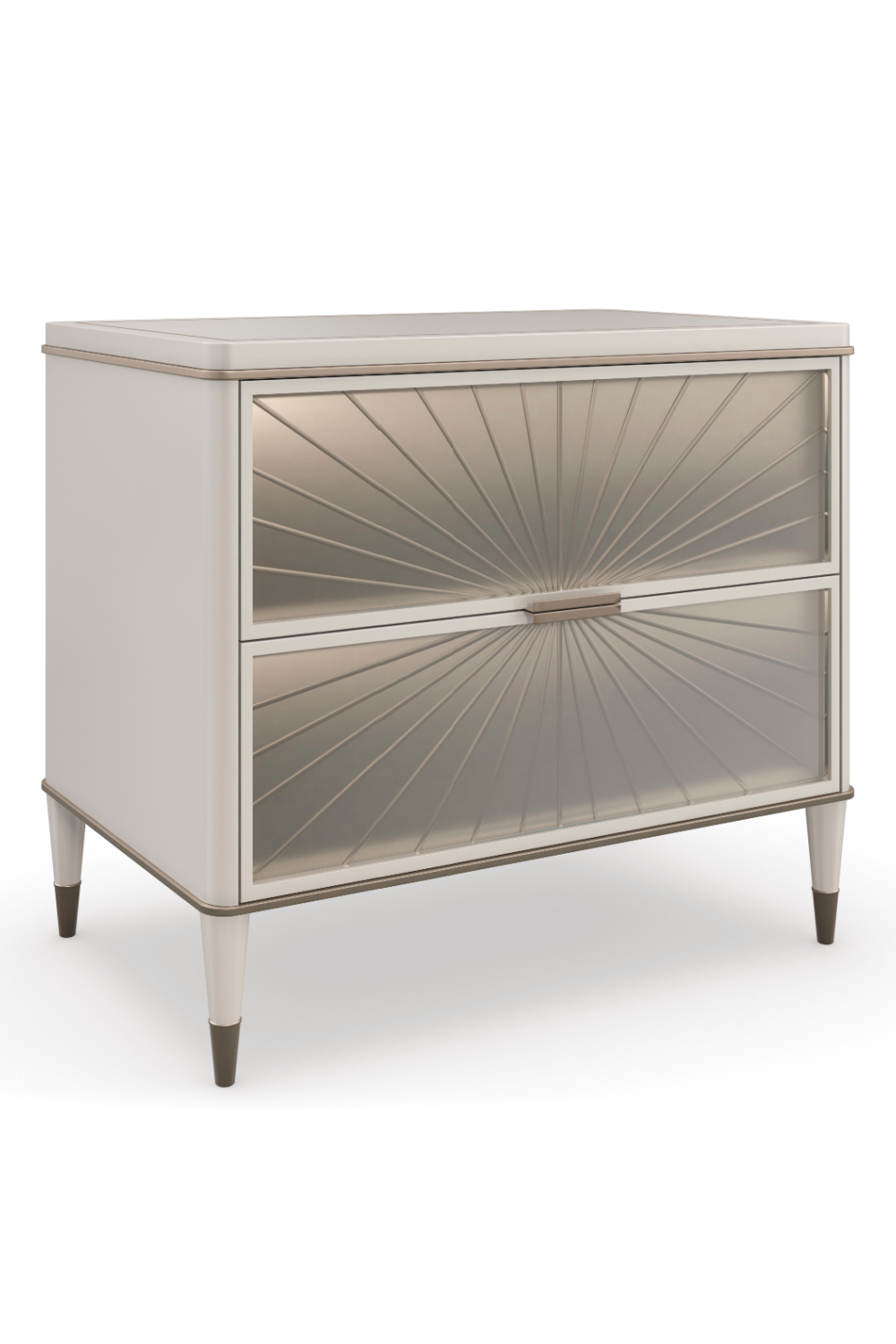 Mirrored Front Nightstand | Caracole Valentina | Oroa.com