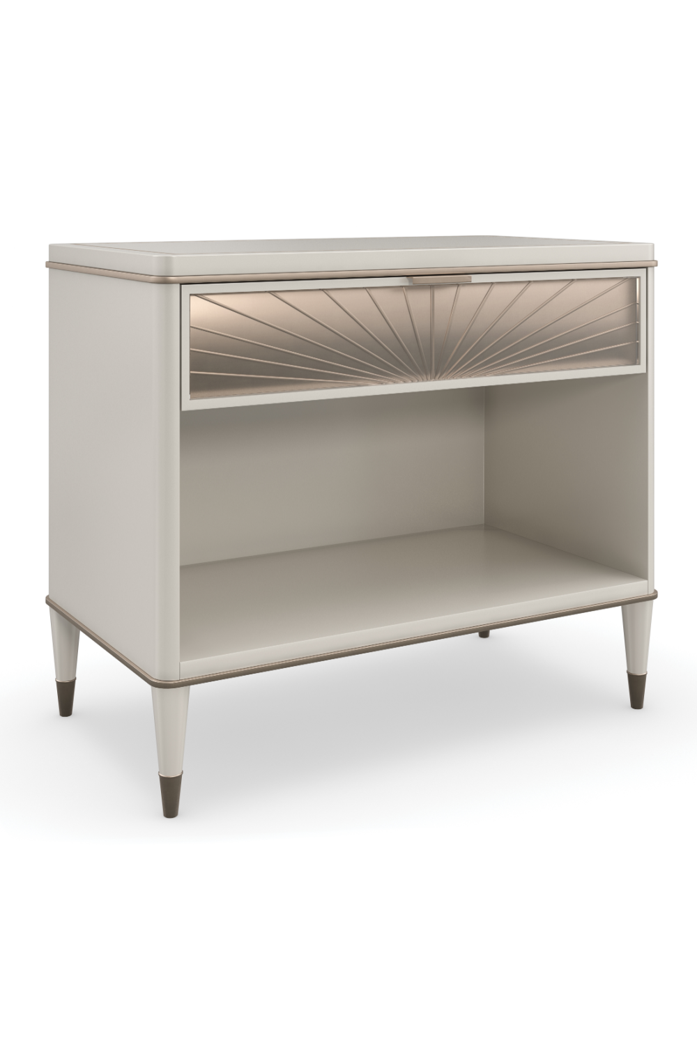 Mirrored Front Nightstand | Caracole Valentina | Oroa.com