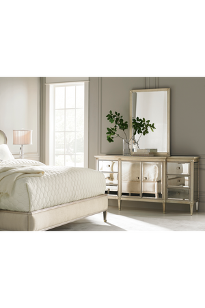 Winged Upholstered Bed | Caracole Bedtime Beauty | Oroa.com