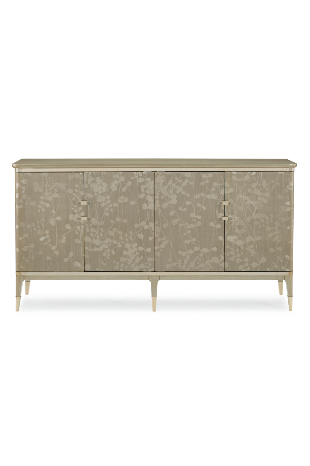 Gold Wooden Sideboard | Caracole Turn A New Leaf | Oroa.com