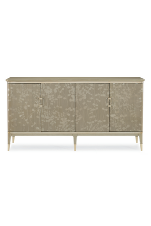 Gold Wooden Sideboard | Caracole Turn A New Leaf | Oroa.com