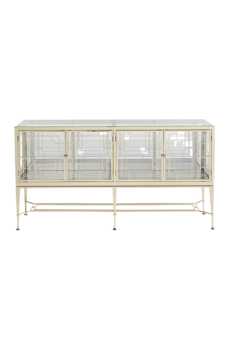 Clear Glass Sideboard | Caracole Worth Its Weight In Gold | Oroa.com