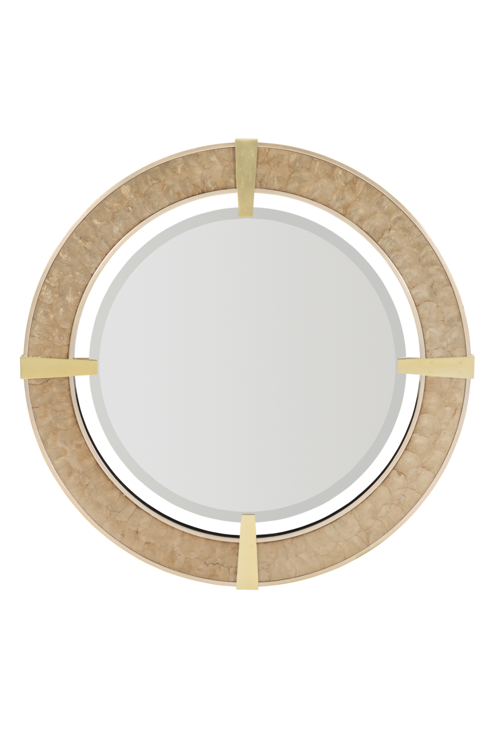 Round Capiz Mirror | Caracole Inspired Vision | Oroa.com