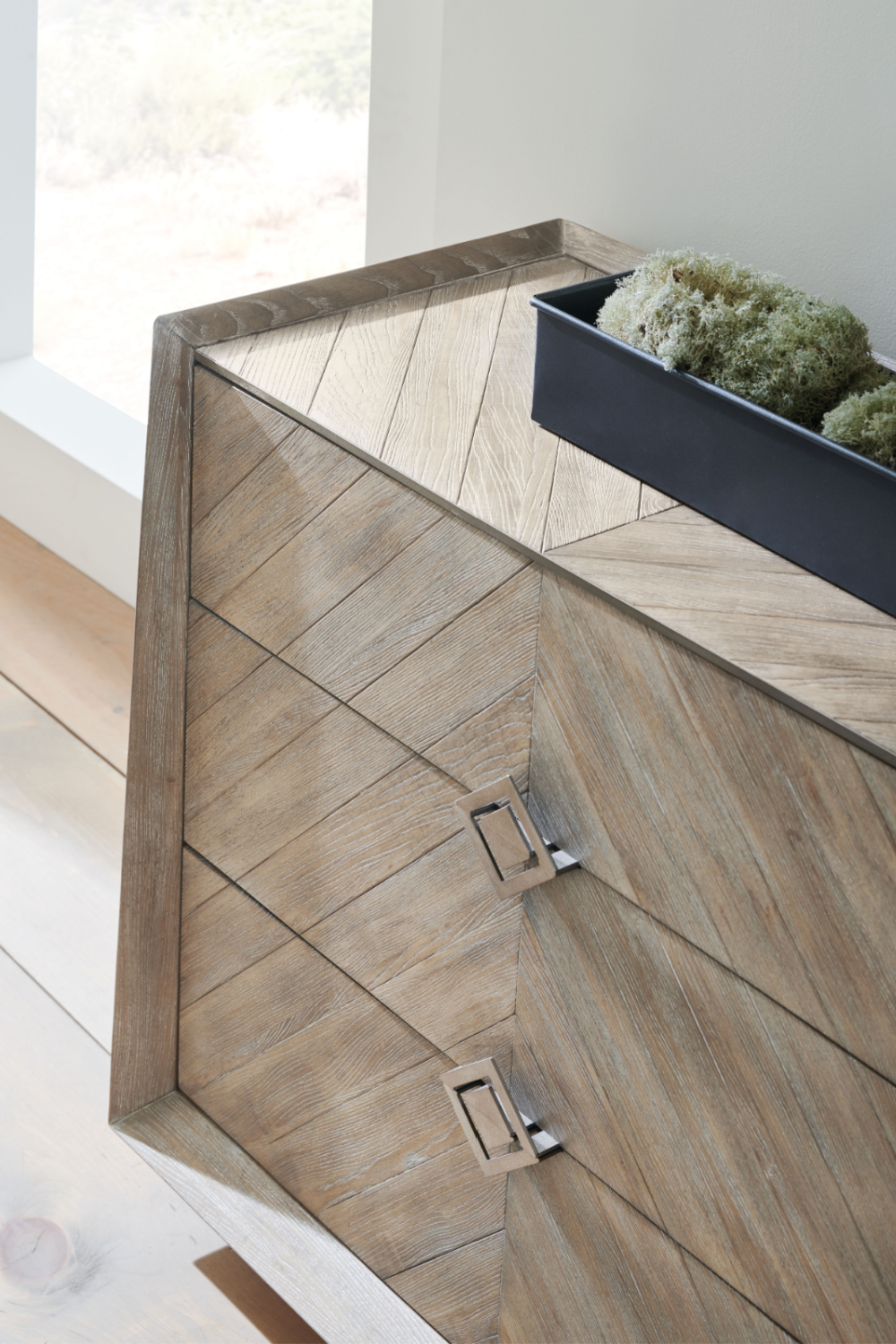 Ash Chevron Dresser | Caracole Naturally | Oroa.com