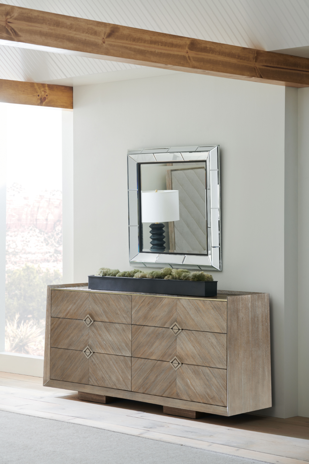 Ash Chevron Dresser | Caracole Naturally | Oroa.com