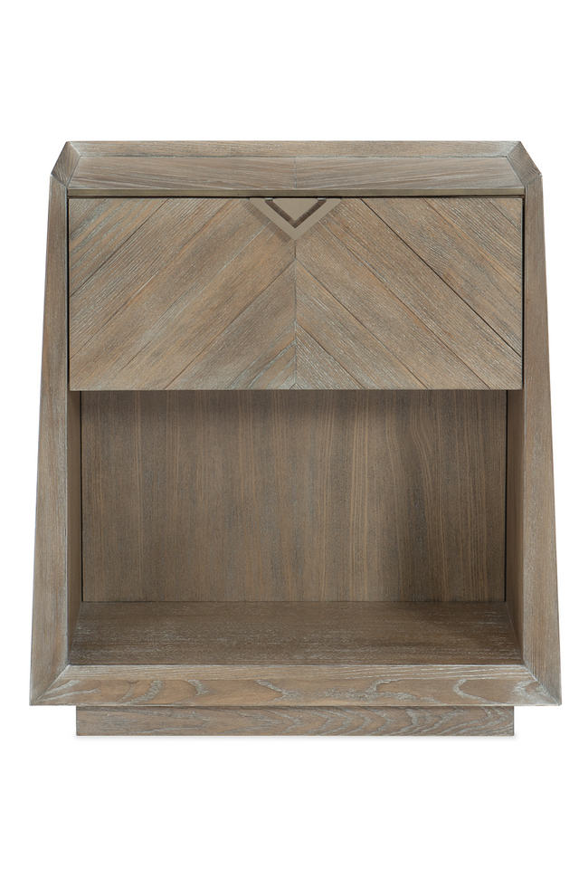Ash Driftwood Rustic Nightstand | Caracole Earthly Delight | Oroa.com