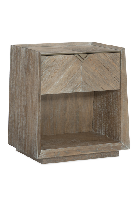 Ash Driftwood Rustic Nightstand | Caracole Earthly Delight | Oroa.com
