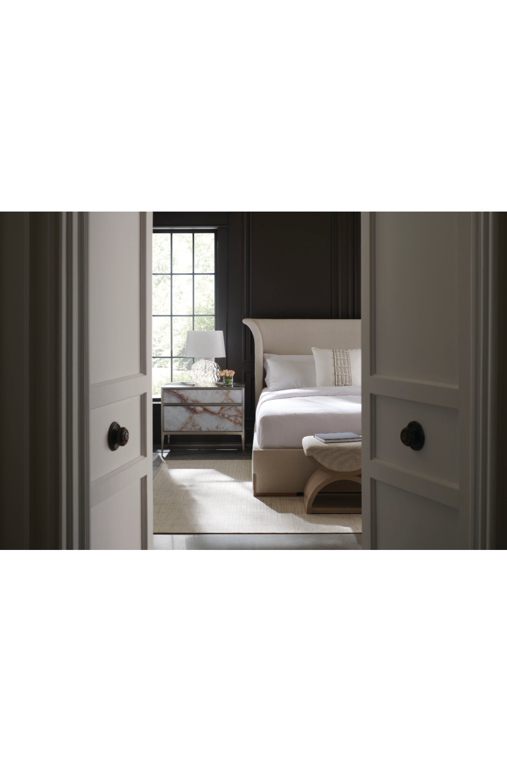 Agate Patterned Modern Chest | Caracole A Real Gem | Oroa.com