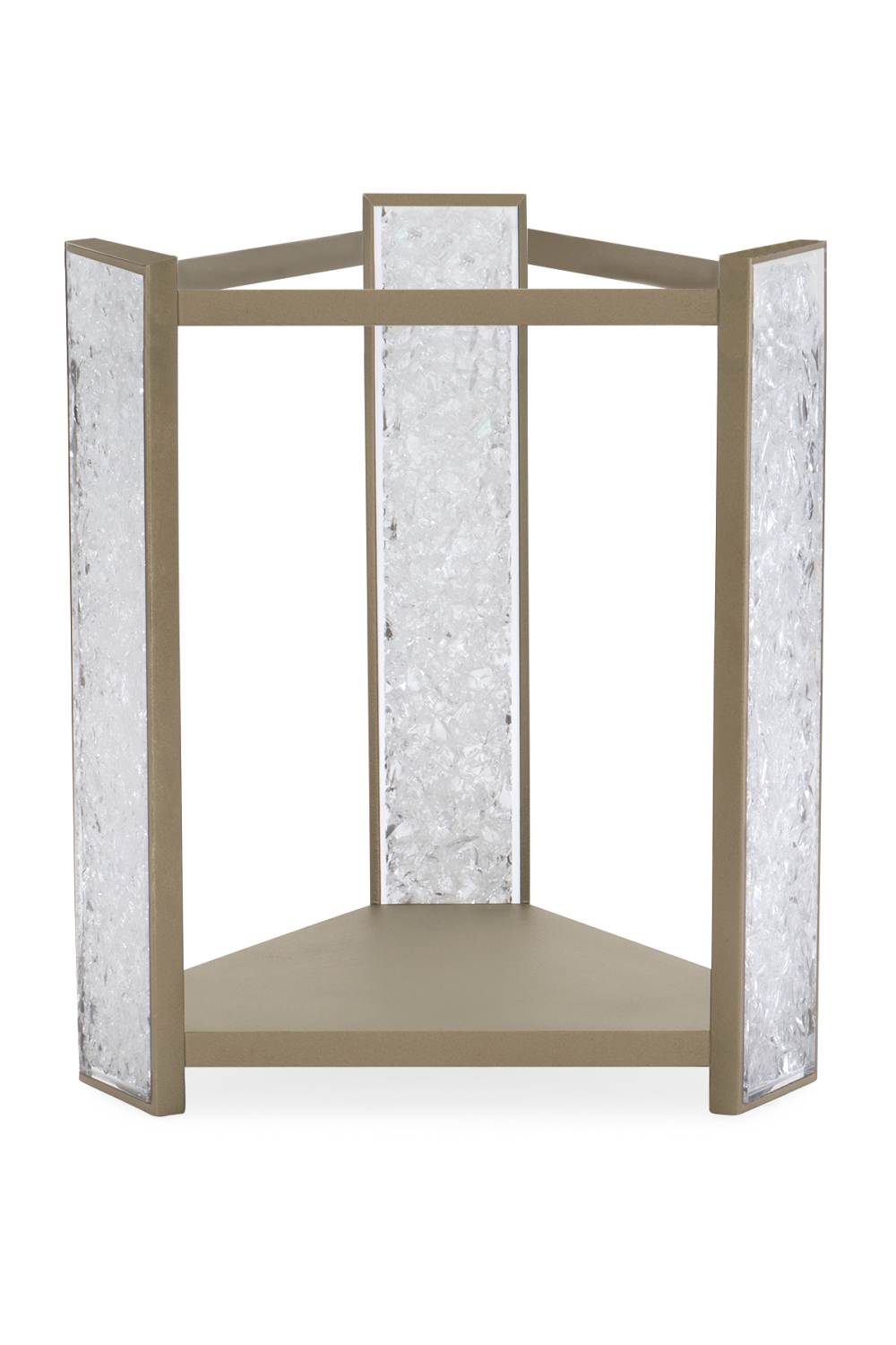 Crystal Pillars Dining Table Base | Caracole Break The Ice | Oroa.com