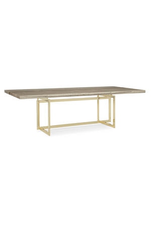 Beige Marble Dining Table | Caracole Wish You Were Here | Oroa.com