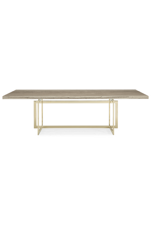 Beige Marble Dining Table | Caracole Wish You Were Here | Oroa.com