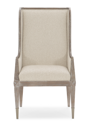 Ash Framed Accent Armchair | Caracole Open Arms | Oroa.com