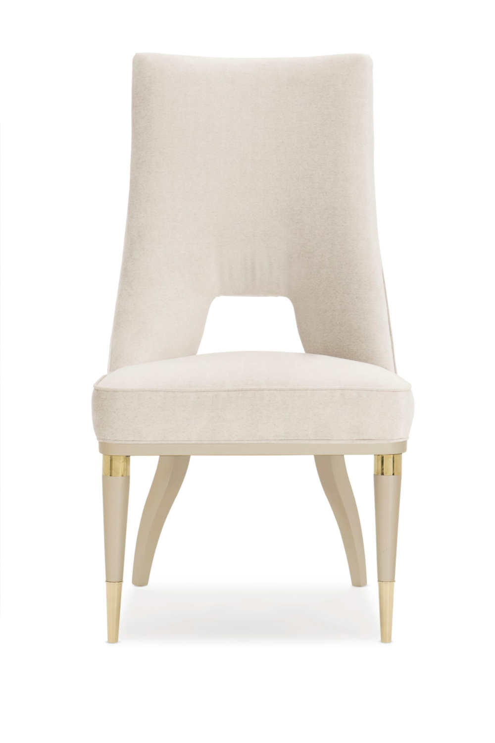 Ivory Modern Dining Chair | Caracole Guest of Honor | Oroa.com