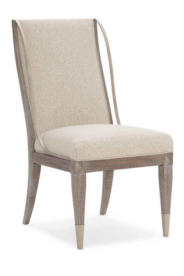 Ash Wood Side Chair | Caracole Open Arms | Oroa.com