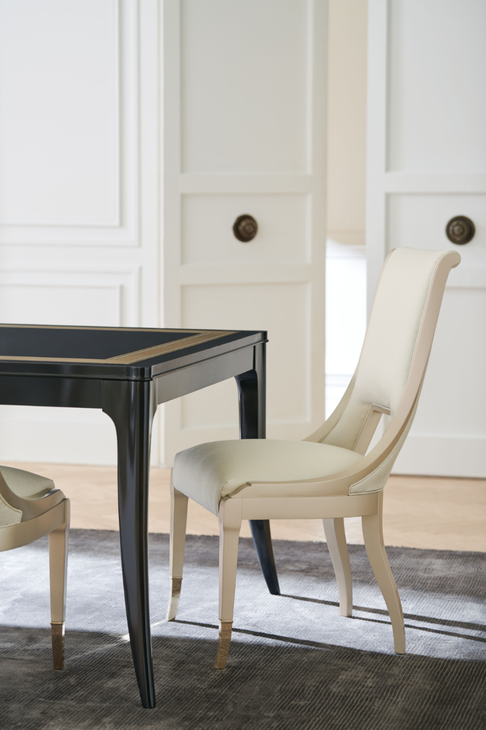 Cream Modern Dining Chair | Caracole In Good Taste | Oroa.com