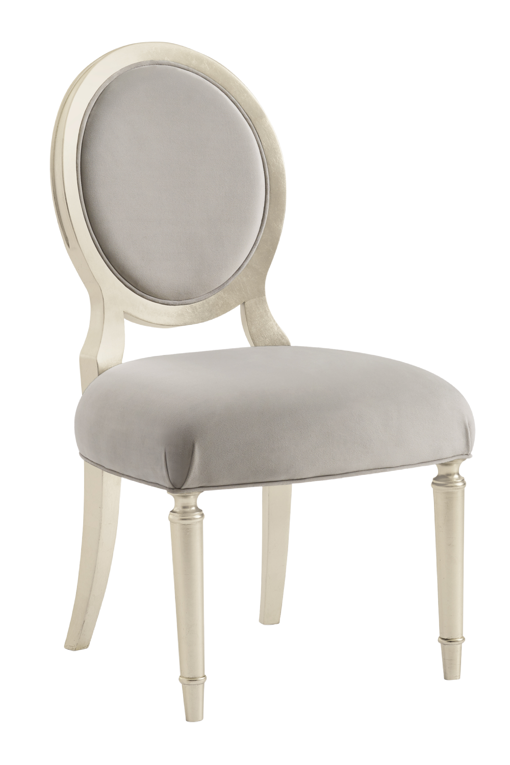 Silver Leaf Side Chairs (2) | Caracole Chit Chat | Oroa.com