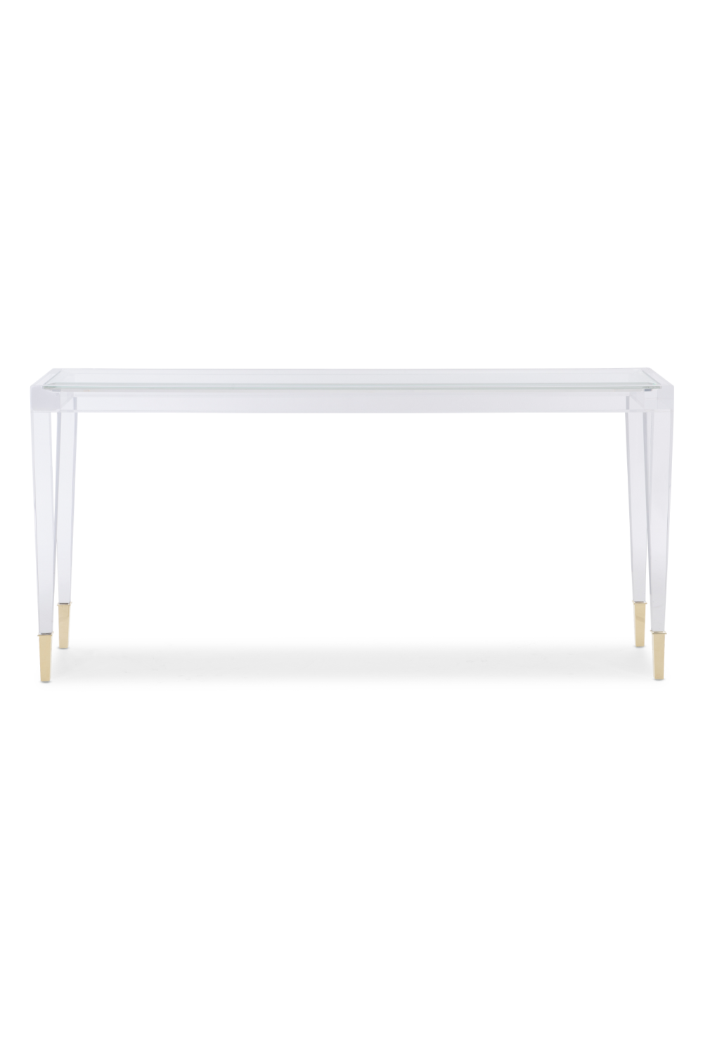 Transparent Modern Console Table | Caracole Ahhhhh | Oroa.com