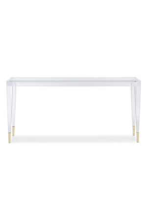 Transparent Modern Console Table | Caracole Ahhhhh | Oroa.com