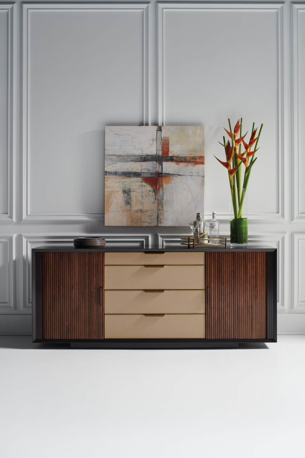 Mid-Century Modern Console | Caracole Around The Corner | Oroa.com