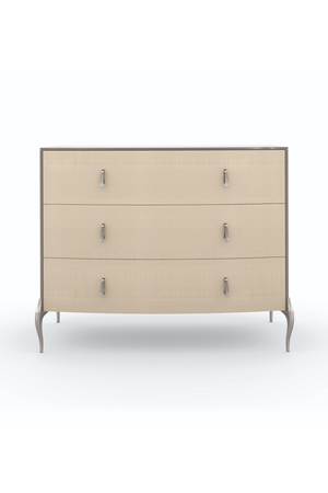 Cream Modern Nightstand | Caracole Good Impression | Oroa.com