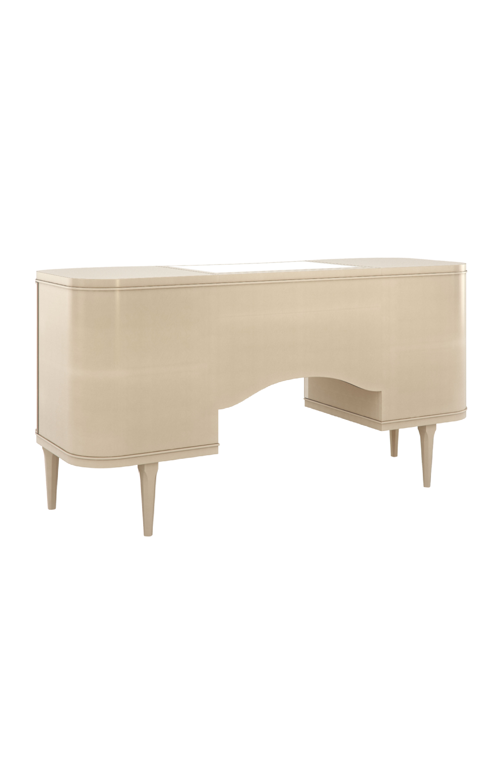 Cream Modern Vanity Table | Caracole Fancy Me | Oroa.com