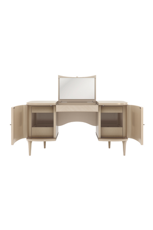 Cream Modern Vanity Table | Caracole Fancy Me | Oroa.com