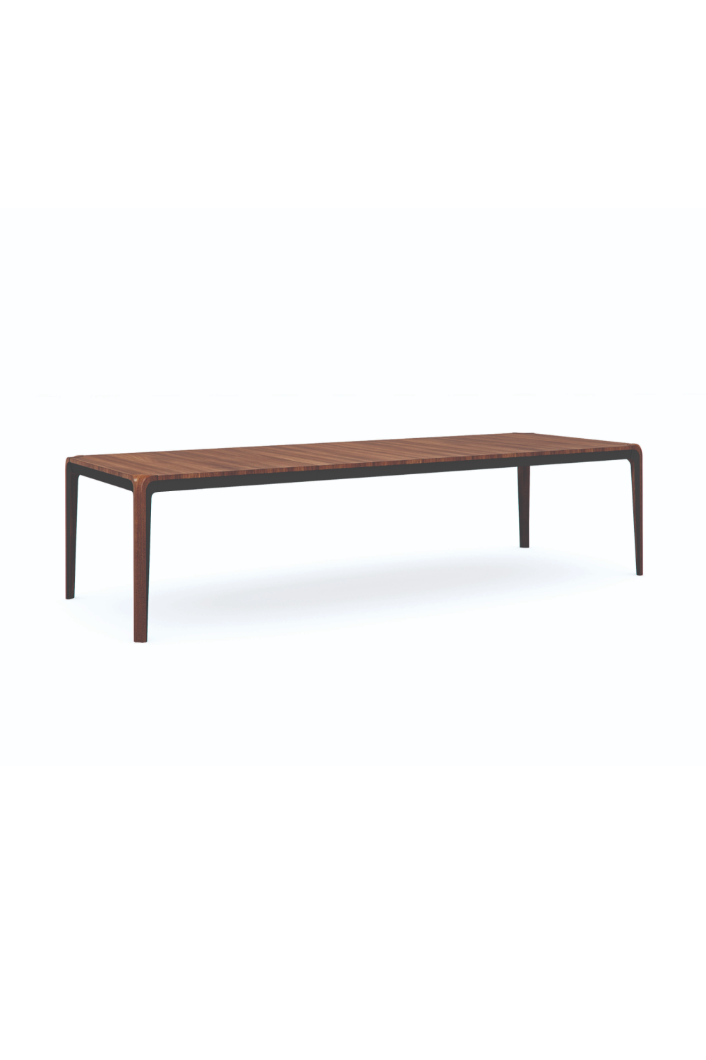 Dark Brown Walnut Dining Table | Caracole Room For More | Oroa.com