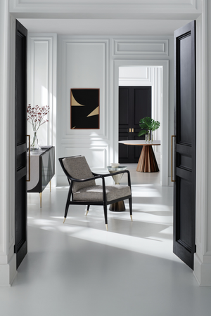 Slatted Modern Sideboard | Caracole Over The Edge | Oroa.com