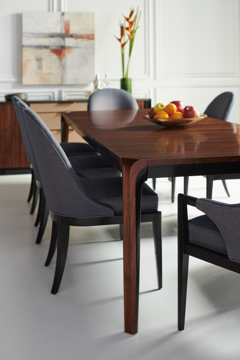 Blue Modern Dining Chair | Caracole Natural Choice | Oroa.com