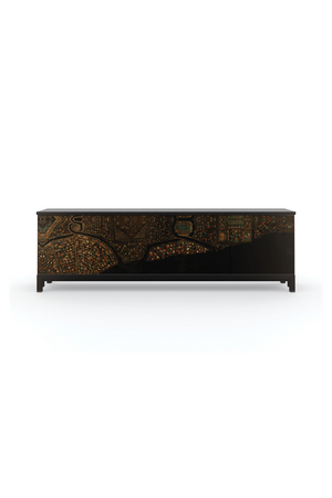 Art Printed Wooden Sideboard | Caracole Mosaic | Oroa.com