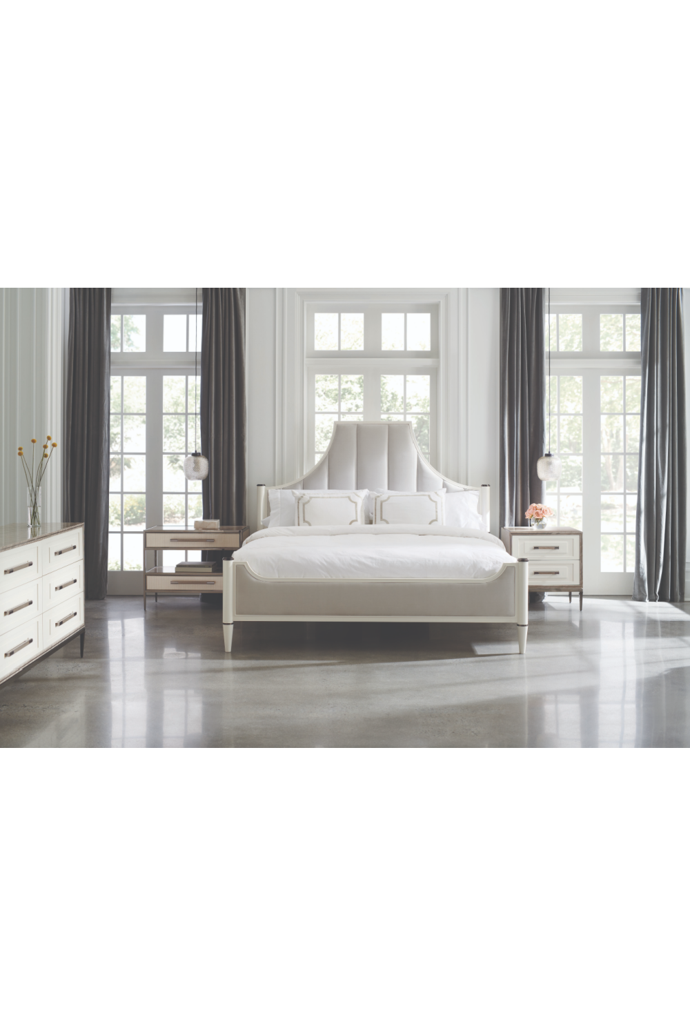White Ceramic Dresser | Caracole Impressive | Oroa.com